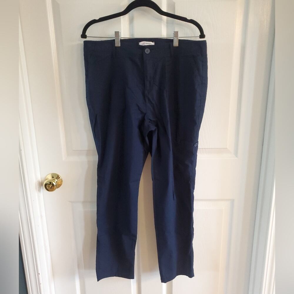 Liz Claiborne Blue Cargo Pants Versatile and Stylish. Size 10. #GR
